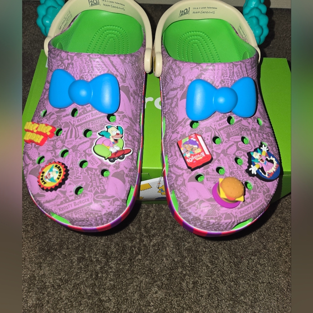 NIB The Simpsons x Crocs Classic Clogs - Picture 5 of 8